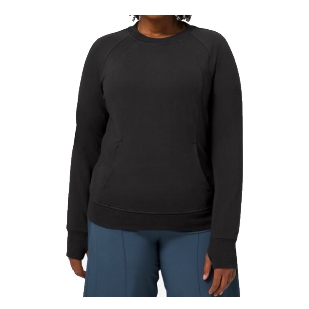 Lululemon Scuba Women's Black Sweatshirt size 4